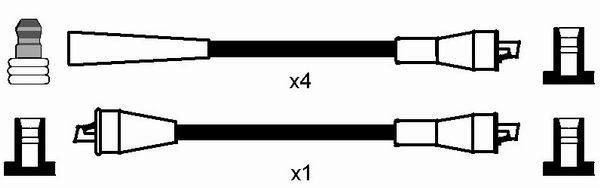 NGK Zündleitungssatz