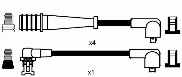 NGK Zündleitungssatz