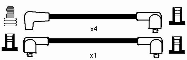 NGK Zündleitungssatz