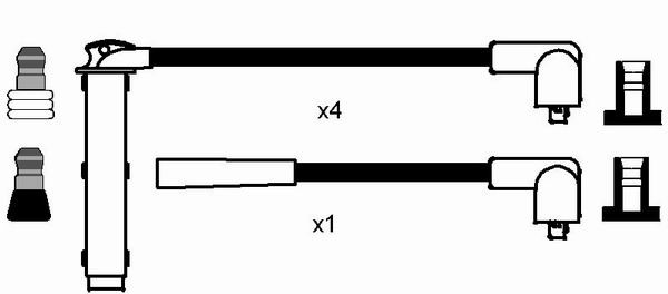 NGK Zündleitungssatz