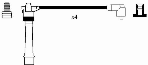 NGK Zündleitungssatz