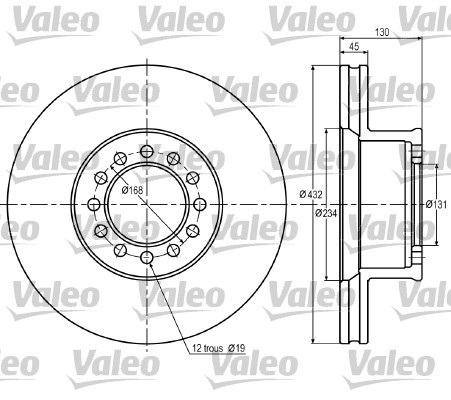 VALEO Bremsscheibe