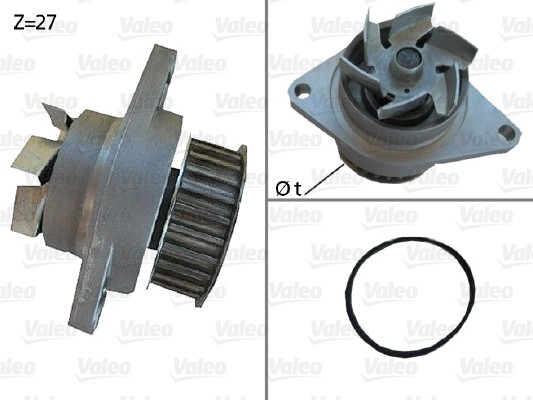 VALEO Wasserpumpe VALEO Wasserpumpe