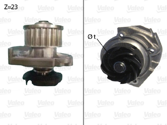 VALEO Wasserpumpe VALEO Wasserpumpe