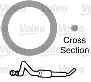VALEO Dichtung, Kühlmittelrohrleitung