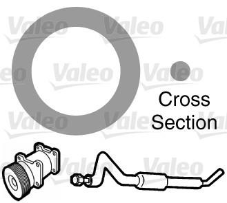 VALEO Dichtung, Kühlmittelrohrleitung