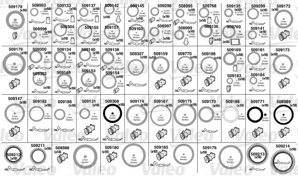 VALEO O-Ring-Reparaturset