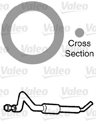 VALEO Dichtung, Kühlmittelrohrleitung
