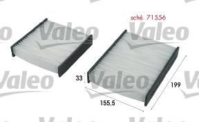 VALEO Filter, Innenraumluft