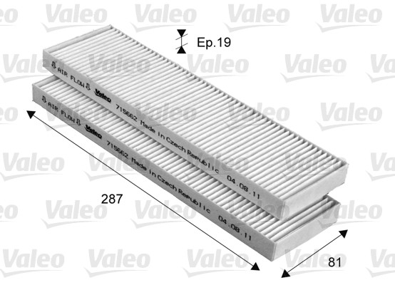 VALEO Filter, Innenraumluft