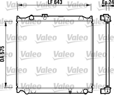 VALEO Kühler, Motorkühlung