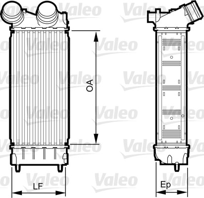 VALEO Ladeluftkühler VALEO Ladeluftkühler