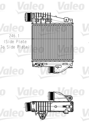 VALEO Ladeluftkühler VALEO Ladeluftkühler