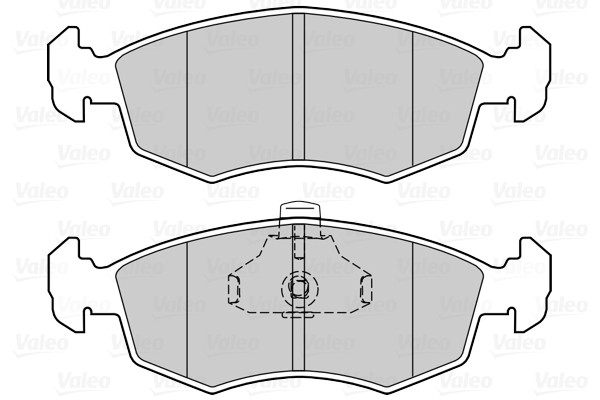 VALEO Bremsbelagsatz, Scheibenbremse