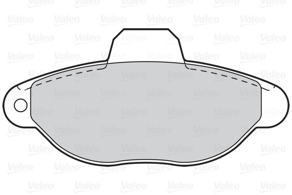 VALEO Bremsbelagsatz, Scheibenbremse