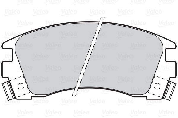 VALEO Bremsbelagsatz, Scheibenbremse
