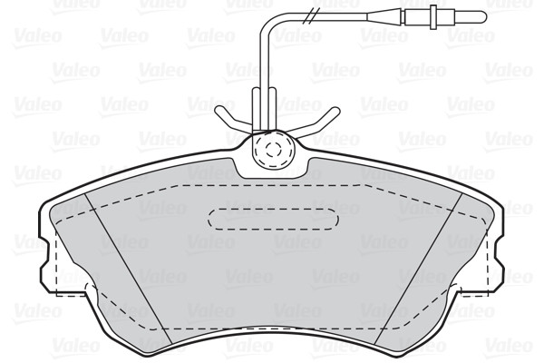 VALEO Bremsbelagsatz, Scheibenbremse