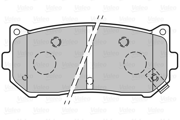 VALEO Bremsbelagsatz, Scheibenbremse