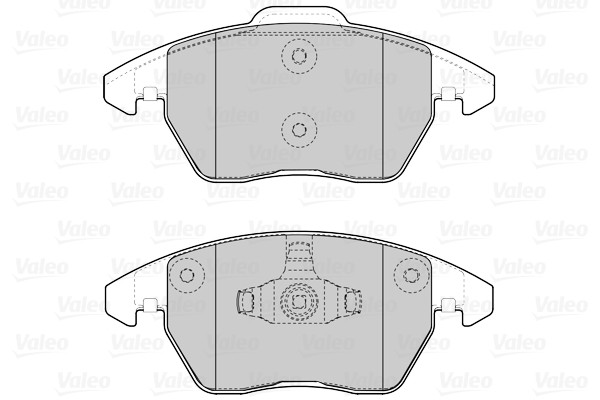 VALEO Bremsbelagsatz, Scheibenbremse