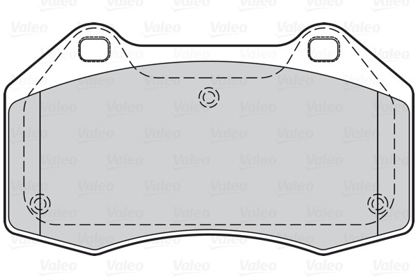 VALEO Bremsbelagsatz, Scheibenbremse