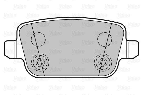 VALEO Bremsbelagsatz, Scheibenbremse