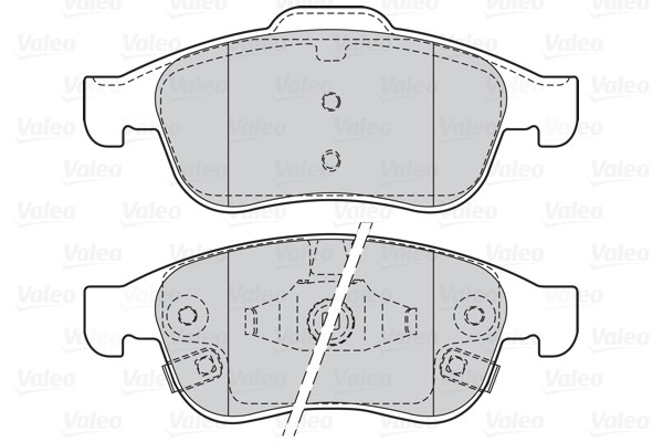 VALEO Bremsbelagsatz, Scheibenbremse