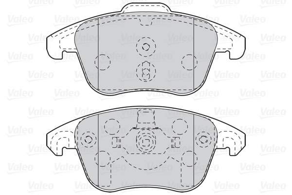 VALEO Bremsbelagsatz, Scheibenbremse