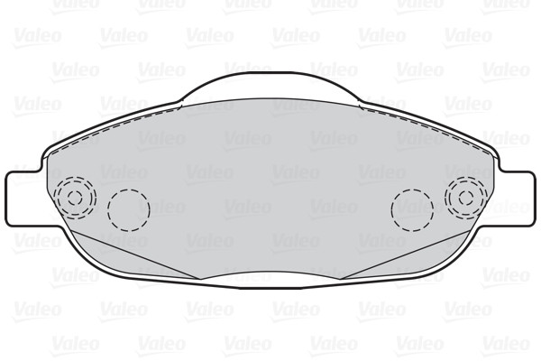 VALEO Bremsbelagsatz, Scheibenbremse