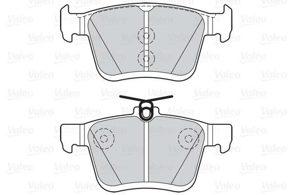 VALEO Bremsbelagsatz, Scheibenbremse
