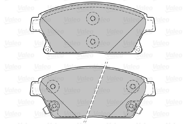 VALEO Bremsbelagsatz, Scheibenbremse