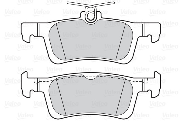 VALEO Bremsbelagsatz, Scheibenbremse