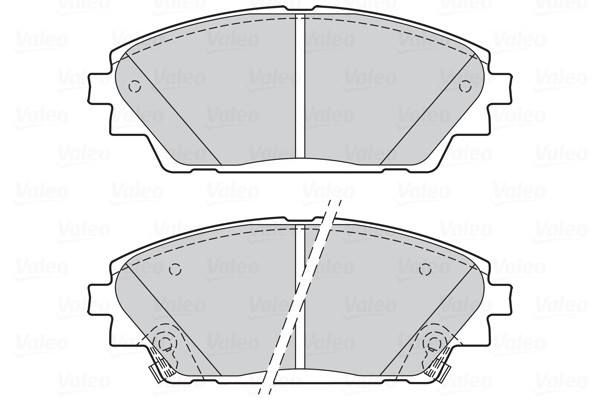 VALEO Bremsbelagsatz, Scheibenbremse VALEO Bremsbelagsatz, Scheibenbremse