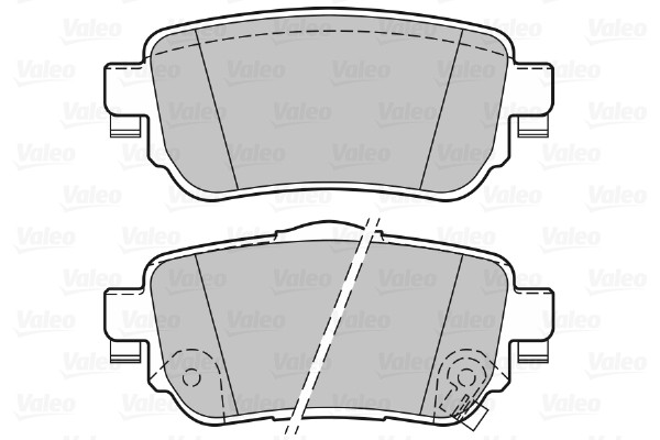 VALEO Bremsbelagsatz, Scheibenbremse