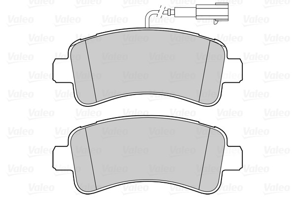 VALEO Bremsbelagsatz, Scheibenbremse