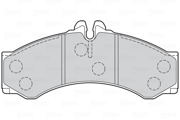 VALEO Bremsbelagsatz, Scheibenbremse