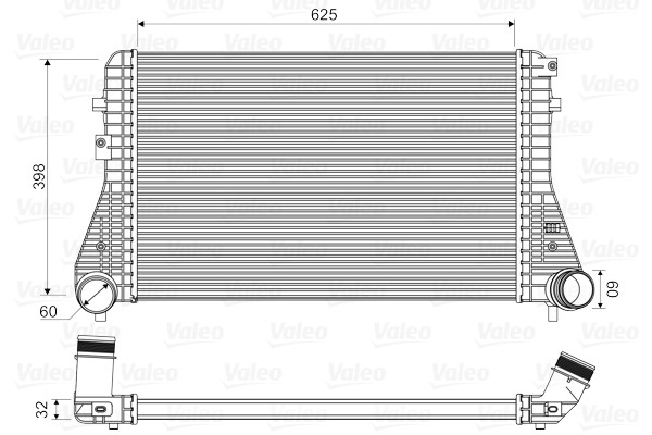 VALEO Ladeluftkühler VALEO Ladeluftkühler