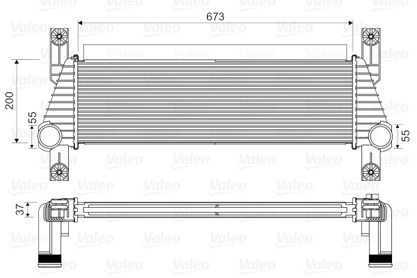 VALEO Ladeluftkühler VALEO Ladeluftkühler