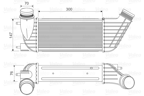 VALEO Ladeluftkühler VALEO Ladeluftkühler