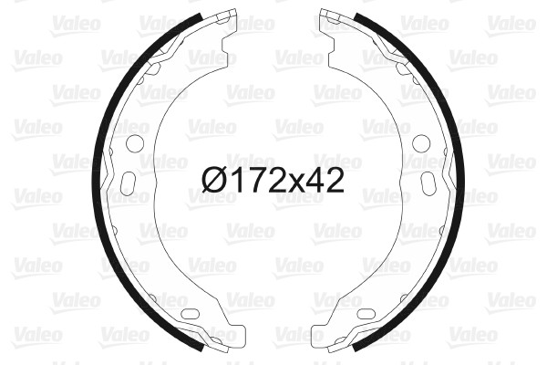 VALEO Bremsbackensatz, Feststellbremse