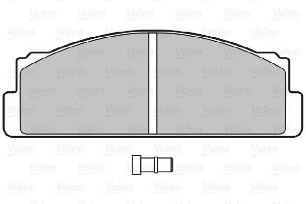 VALEO Bremsbelagsatz, Scheibenbremse