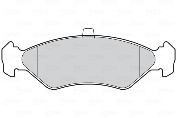 VALEO Bremsbelagsatz, Scheibenbremse