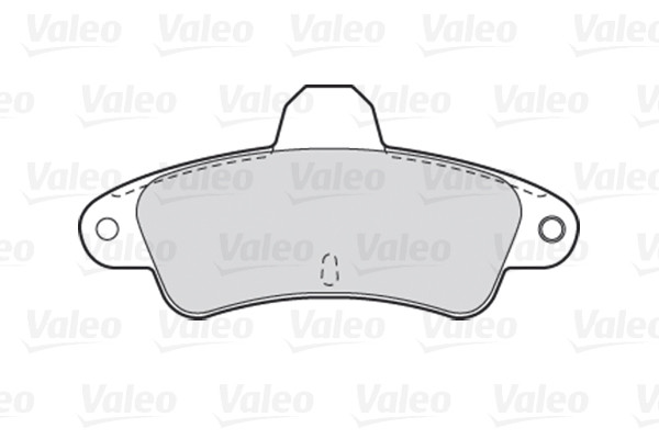VALEO Bremsbelagsatz, Scheibenbremse
