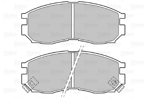 VALEO Bremsbelagsatz, Scheibenbremse