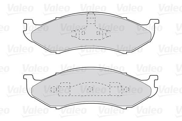 VALEO Bremsbelagsatz, Scheibenbremse