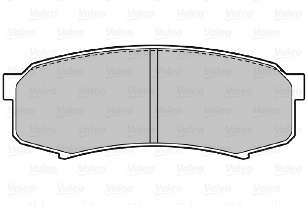 VALEO Bremsbelagsatz, Scheibenbremse