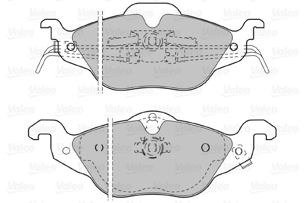 VALEO Bremsbelagsatz, Scheibenbremse