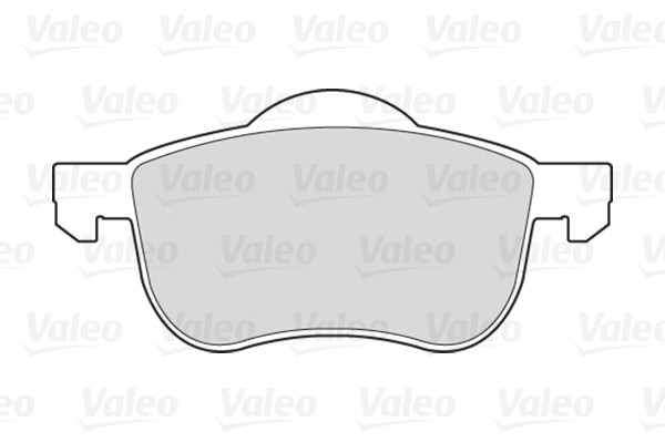 VALEO Bremsbelagsatz, Scheibenbremse