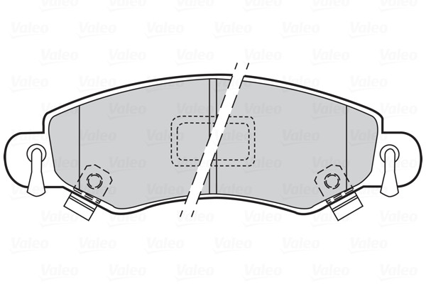 VALEO Bremsbelagsatz, Scheibenbremse