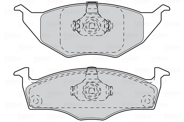 VALEO Bremsbelagsatz, Scheibenbremse