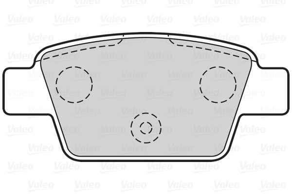 VALEO Bremsbelagsatz, Scheibenbremse